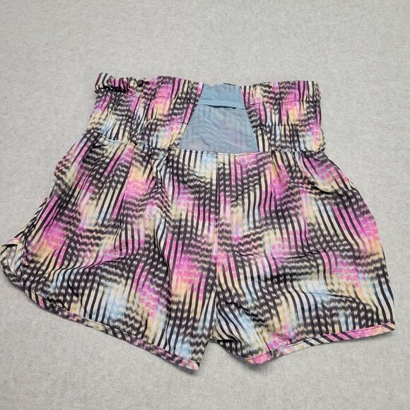 Free People Movement Burning Up Multi Color‎ Shorts Size Medium Workout Yoga - Picture 9 of 9